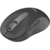 Мышь Logitech M650 L черный оптическая 4000dpi silent беспров. BT/Radio USB 5but (910-006350)