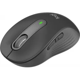 Мышь Logitech M650 L черный оптическая 4000dpi silent беспров. BT/Radio USB 5but (910-006350)