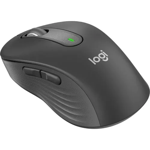 Мышь Logitech M650 L черный оптическая 4000dpi silent беспров. BT/Radio USB 5but (910-006350)