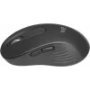 Мышь Logitech M650 L черный оптическая 4000dpi silent беспров. BT/Radio USB 5but (910-006350)