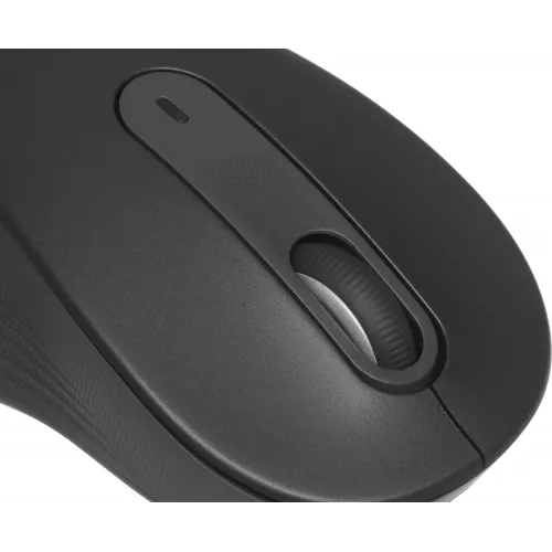 Мышь Logitech M650 L черный оптическая 4000dpi silent беспров. BT/Radio USB 5but (910-006350)