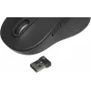 Мышь Logitech M650 L черный оптическая 4000dpi silent беспров. BT/Radio USB 5but (910-006350)