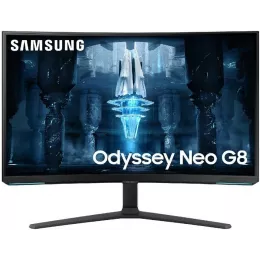 Монитор Samsung 32" Odyssey Neo G8 S32BG850NMXUE белый VA LED 16:9 HDMI полуматовая HAS Piv 1000000:1 350cd 178гр/178гр 3840x2160 240Hz FreeSync Premium Pro DP 4K USB 8.9кг
