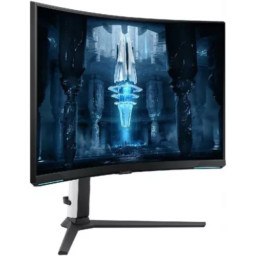 Монитор Samsung 32" Odyssey Neo G8 S32BG850NMXUE белый VA LED 16:9 HDMI полуматовая HAS Piv 1000000:1 350cd 178гр/178гр 3840x2160 240Hz FreeSync Premium Pro DP 4K USB 8.9кг