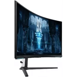 Монитор Samsung 32" Odyssey Neo G8 S32BG850NMXUE белый VA LED 16:9 HDMI полуматовая HAS Piv 1000000:1 350cd 178гр/178гр 3840x2160 240Hz FreeSync Premium Pro DP 4K USB 8.9кг