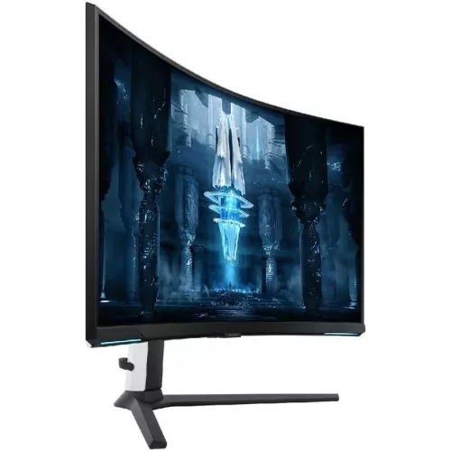 Монитор Samsung 32" Odyssey Neo G8 S32BG850NMXUE белый VA LED 16:9 HDMI полуматовая HAS Piv 1000000:1 350cd 178гр/178гр 3840x2160 240Hz FreeSync Premium Pro DP 4K USB 8.9кг