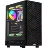 Корпус Formula Mana Dynamic AR черный без БП ATX 3x120mm 2x140mm 2xUSB3.0 audio bott PSU