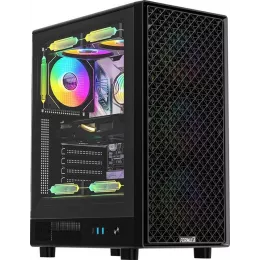 Корпус Formula Mana Dynamic AR черный без БП ATX 3x120mm 2x140mm 2xUSB3.0 audio bott PSU