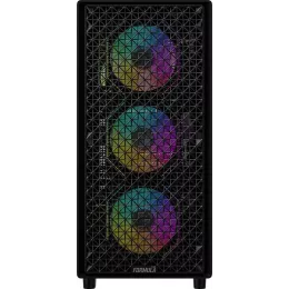 Корпус Formula Mana Dynamic AR черный без БП ATX 3x120mm 2x140mm 2xUSB3.0 audio bott PSU