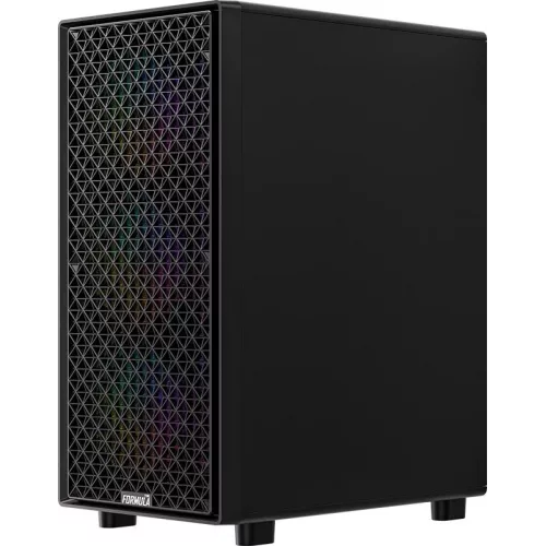 Корпус Formula Mana Dynamic AR черный без БП ATX 3x120mm 2x140mm 2xUSB3.0 audio bott PSU