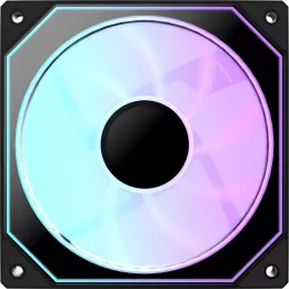 Вентилятор для корпуса Formula Floe Se 12 Reverse ARGB 120х120x25 черный 4-pin 27.5дБ (FLOE SE 12BK ARPW REVERSE) Ret