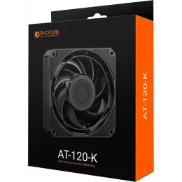 Вентилятор для корпуса ID-Cooling AT-120-K 120х120x25 черный 4-pin 36.5дБ Ret