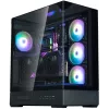 Корпус Zalman P40 Prism Plus черный без БП ATX 5x120mm 2xUSB3.0 audio bott PSU