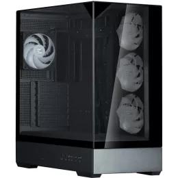 Корпус Zalman P40 Prism Plus черный без БП ATX 5x120mm 2xUSB3.0 audio bott PSU