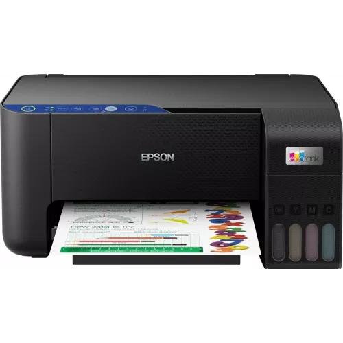 МФУ струйный Epson EcoTank L3252 (103) (C11CJ67424/C11CJ67423) A4 WiFi черный