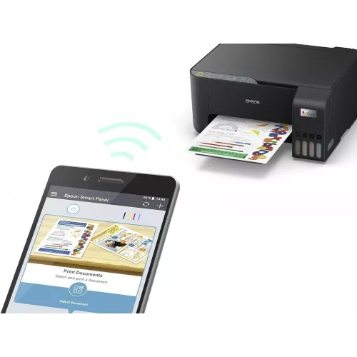 МФУ струйный Epson EcoTank L3252 (103) (C11CJ67424/C11CJ67423) A4 WiFi черный