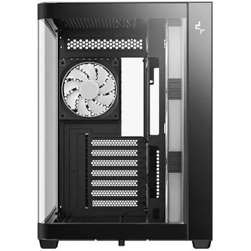 Корпус Deepcool CG530U 4F черный без БП ATX 6x120mm 4x140mm 2xUSB3.0 audio bott PSU