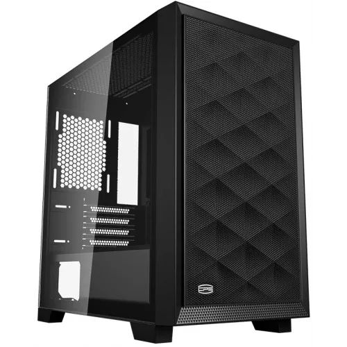Корпус PcCooler C3D310 черный без БП mATX 8x120mm 4x140mm 2xUSB3.0 audio bott PSU