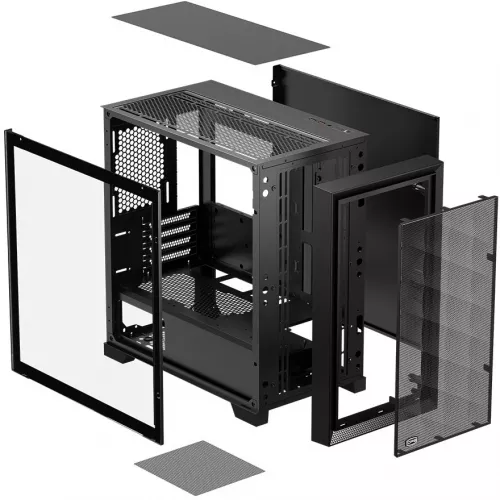 Корпус PcCooler C3D310 черный без БП mATX 8x120mm 4x140mm 2xUSB3.0 audio bott PSU