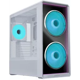 Корпус Lian-Li Lancool 217 Inf белый без БП ATX 7x120mm 3x140mm 2xUSB3.0 audio bott PSU