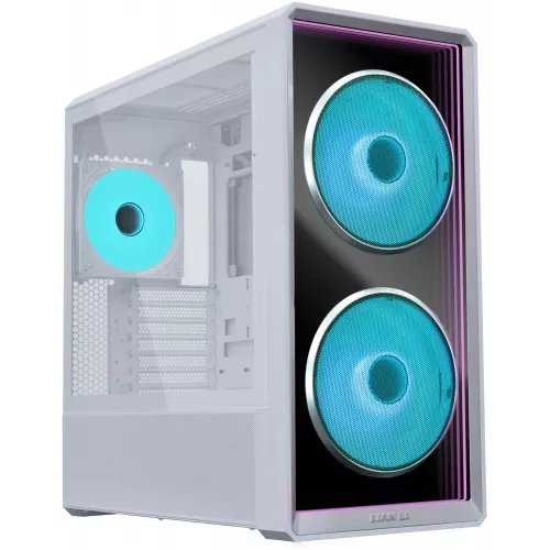 Корпус Lian-Li Lancool 217 Inf белый без БП ATX 7x120mm 3x140mm 2xUSB3.0 audio bott PSU