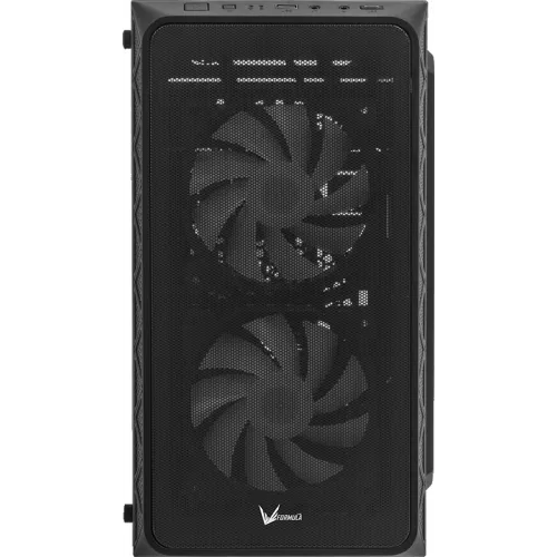 Корпус Formula Air Mesh G4 Plus AR черный без БП mATX 1xUSB2.0 1xUSB3.0 audio
