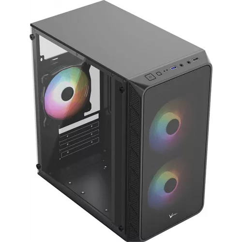 Корпус Formula Air Mesh G4 Plus AR черный без БП mATX 1xUSB2.0 1xUSB3.0 audio