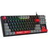Клавиатура A4Tech S310N механическая черный/красный USB Multimedia for gamer