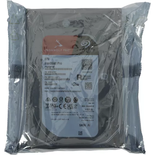 Жесткий диск Seagate SATA-III 6TB ST6000NT001 NAS Ironwolf Pro 512E (7200rpm) 256Mb 3.5"