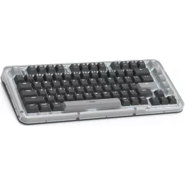 Клавиатура Logitech K75M механическая графитовый USB беспроводная BT/Radio Multimedia (подставка для запястий) (920-013299)