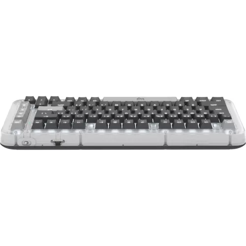 Клавиатура Logitech K75M механическая графитовый USB беспроводная BT/Radio Multimedia (подставка для запястий) (920-013299)