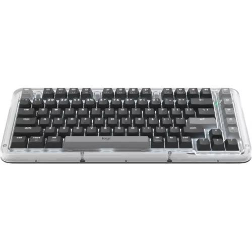 Клавиатура Logitech K75M механическая графитовый USB беспроводная BT/Radio Multimedia (подставка для запястий) (920-013299)