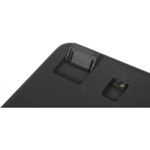 Клавиатура Logitech K75M механическая графитовый USB беспроводная BT/Radio Multimedia (подставка для запястий) (920-013299)