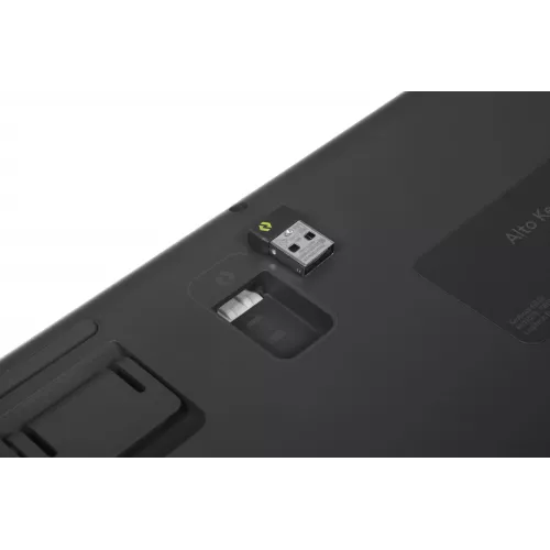 Клавиатура Logitech K75M механическая графитовый USB беспроводная BT/Radio Multimedia (подставка для запястий) (920-013299)