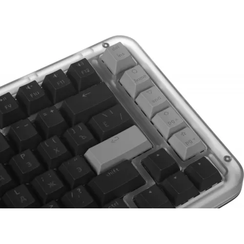 Клавиатура Logitech K75M механическая графитовый USB беспроводная BT/Radio Multimedia (подставка для запястий) (920-013299)