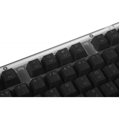 Клавиатура Logitech K75M механическая графитовый USB беспроводная BT/Radio Multimedia (подставка для запястий) (920-013299)