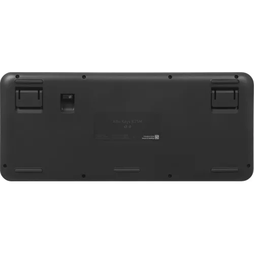 Клавиатура Logitech K75M механическая графитовый USB беспроводная BT/Radio Multimedia (подставка для запястий) (920-013299)