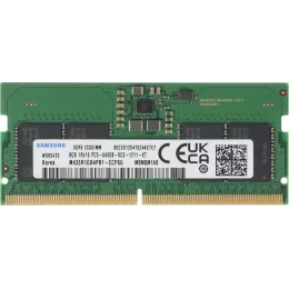 Память DDR5 8GB 6400MHz Samsung M435R1GB4PB1-CCPSG OEM PC5-51200 CL52 SO-DIMM 262-pin 1.1В single rank OEM