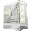 Корпус MSI MAG Pano 130R PZ белый без БП ATX 6x120mm 2x140mm 2xUSB3.0 audio AirDuct bott PSU