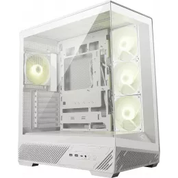 Корпус MSI MAG Pano 130R PZ белый без БП ATX 6x120mm 2x140mm 2xUSB3.0 audio AirDuct bott PSU