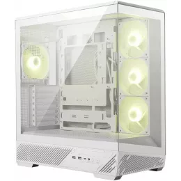 Корпус MSI MAG Pano 130R PZ белый без БП ATX 6x120mm 2x140mm 2xUSB3.0 audio AirDuct bott PSU