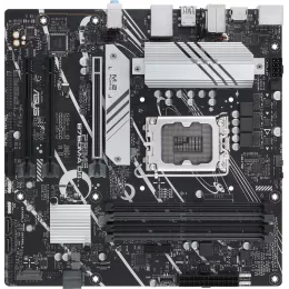 Материнская плата Asus PRIME B760M-A D4-CSM Soc-1700 Intel B760 4xDDR4 mATX AC`97 8ch(7.1) 2.5Gg RAID+HDMI+DP