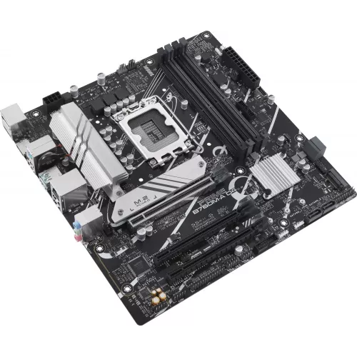 Материнская плата Asus PRIME B760M-A D4-CSM Soc-1700 Intel B760 4xDDR4 mATX AC`97 8ch(7.1) 2.5Gg RAID+HDMI+DP