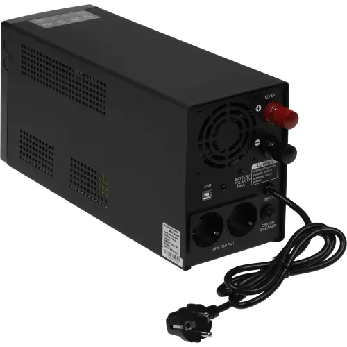 Источник бесперебойного питания Powercom Infinity INF-800 480Вт 800ВА черный без батареи