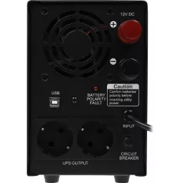 Источник бесперебойного питания Powercom Infinity INF-800 480Вт 800ВА черный без батареи