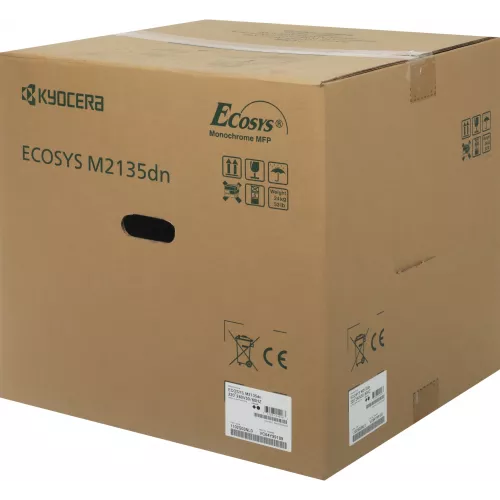 МФУ лазерный Kyocera Ecosys M2135DN (1102S03NL0/L1) A4 Duplex белый