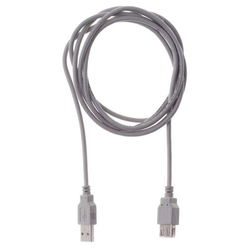 Кабель Buro USB A(m) USB A(f) 1.8м (BHP RET USB_AF18) серый (блистер)