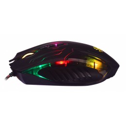 Мышь A4Tech Bloody Q51 черный/рисунок оптическая 6200dpi USB 8but