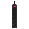 Сетевой фильтр PC Pet AP01006-5-B 5м (5 розеток) черный (пакет ПЭ)