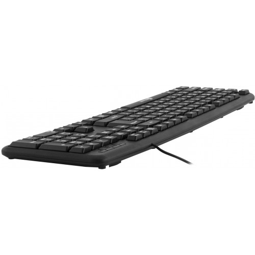Клавиатура Оклик 180M черный USB (943626) кабель 1.6м